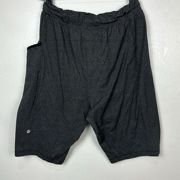 Lululemon Athletica Pace Breaker Short In Heathered Gray Size M - Picture 3 of 9